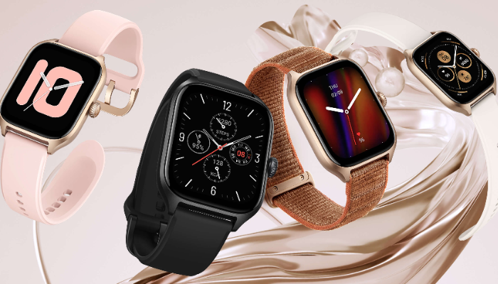 Amazfit GTS 4, best waterproof smartwatch