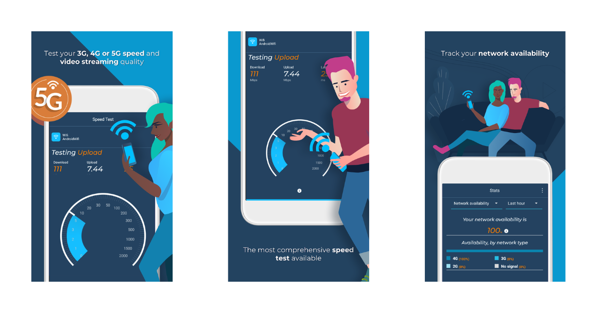 Opensignal - 5G, 4G Speed Test