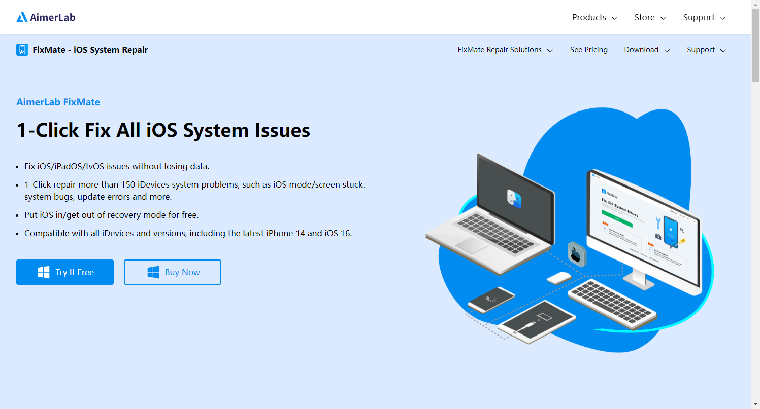 FixMate iOS System Repair