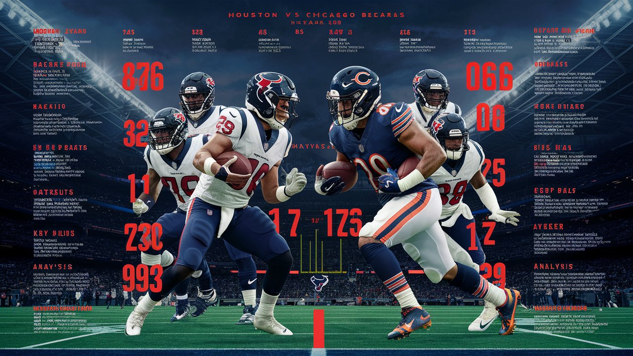 houston texans vs chicago bears match player stats