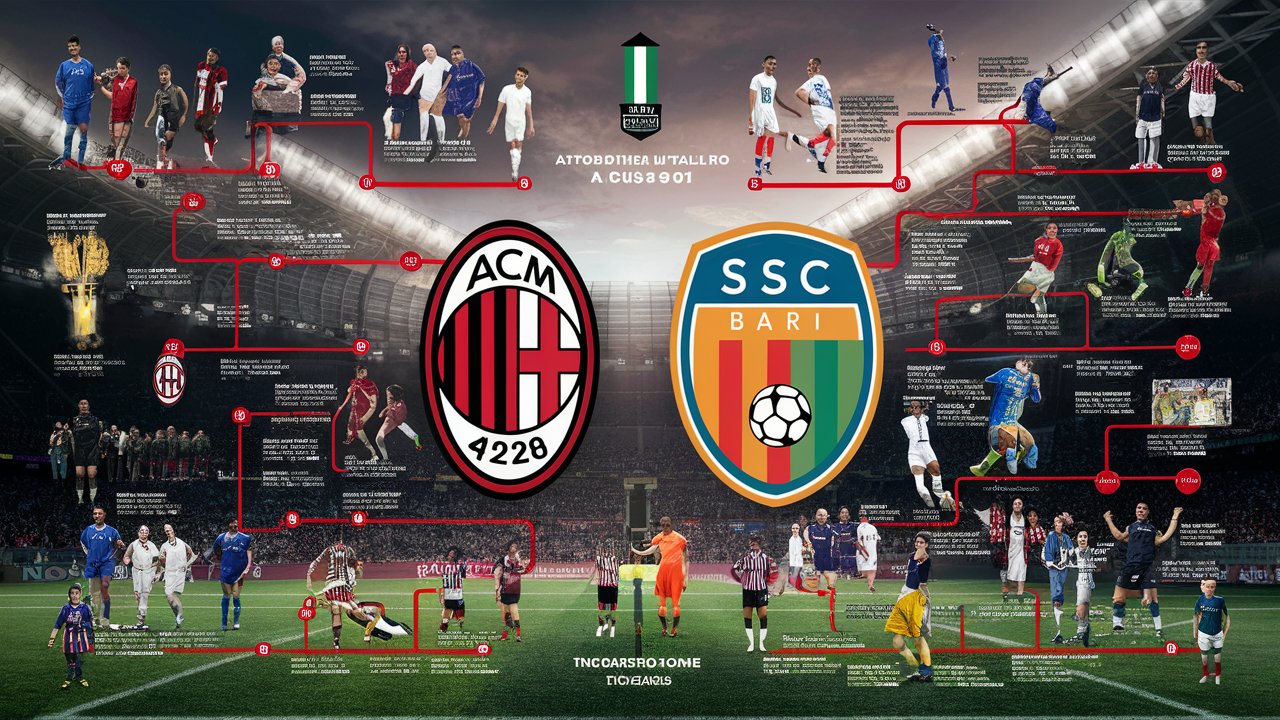ac milan vs ssc bari timeline
