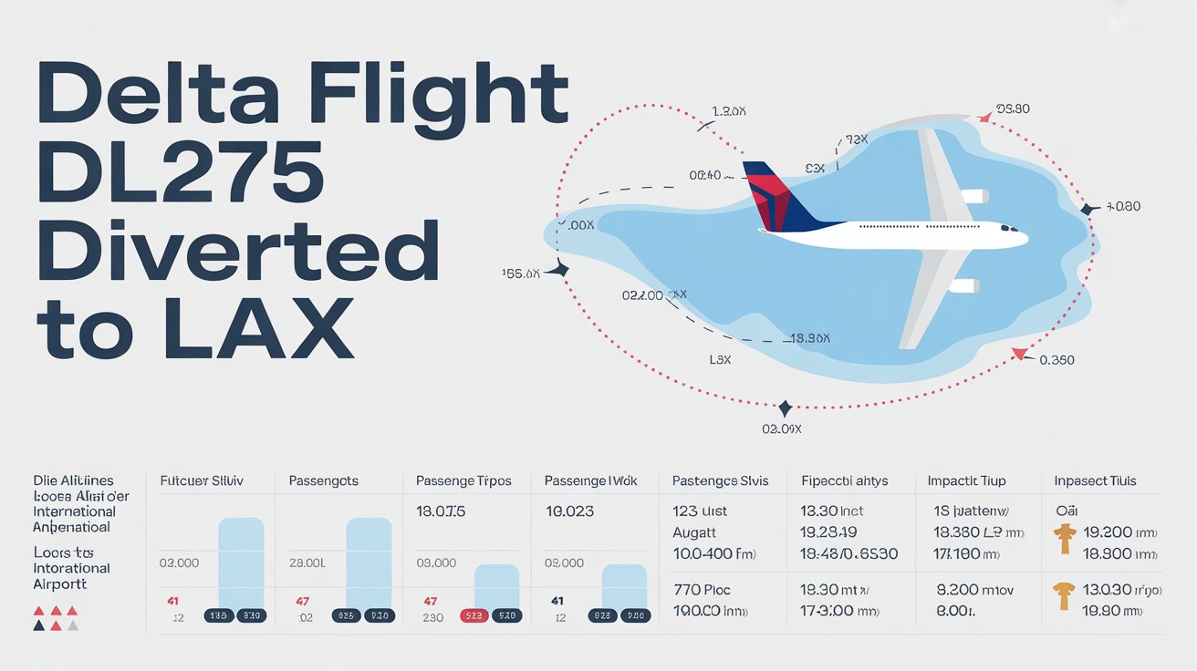 delta flight dl275 diverted lax