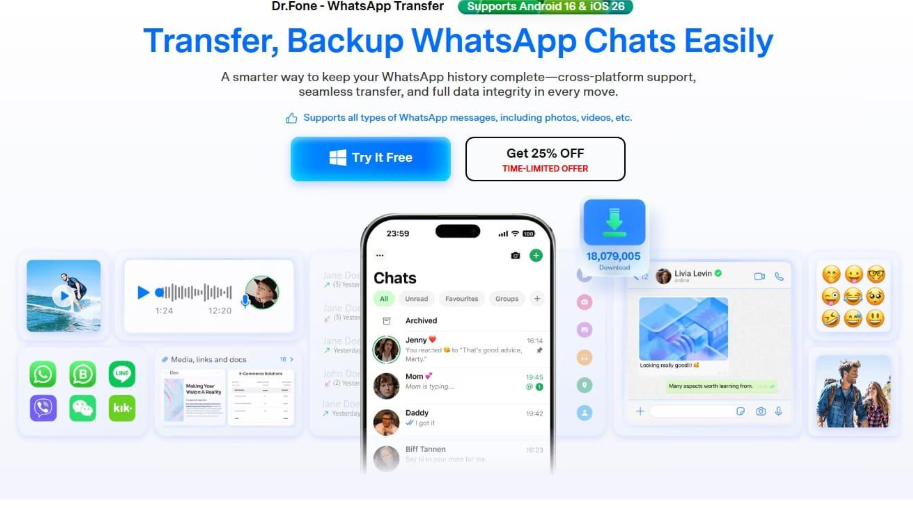 drfone whatsapp transfer