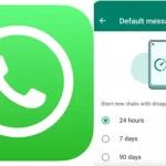 How to Send Disappearing WhatsApp Messages By Default