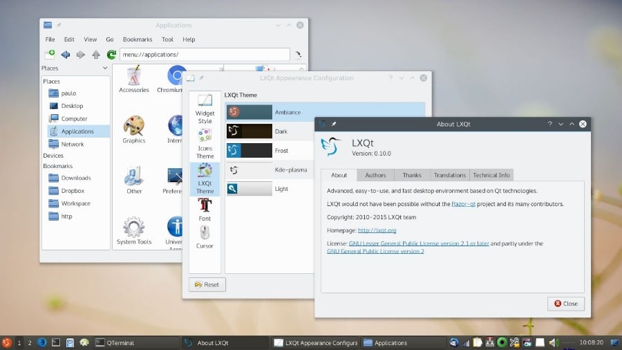 LXQt Desktop Environments for Linux
